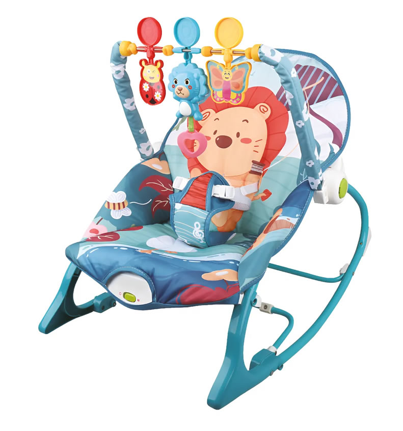 Cadeirinha Descanso Bebê Musical Maxi Baby Fun Time Felix Leão