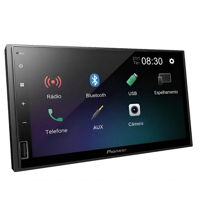 Multimídia Pioneer 7'' DMH-145BR