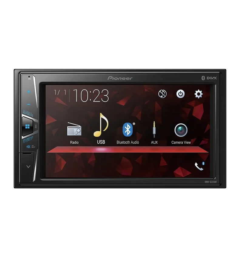 Central Multimidia Pioneer DMH-G225BT 6.2''