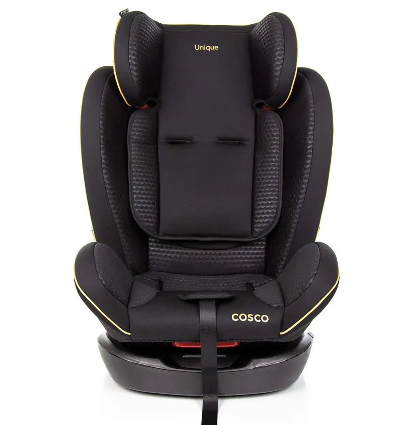 Cadeirinha Cosco Kids Unique 0 a 36 kg Preto Ouro