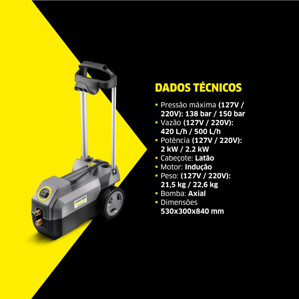 lavadora dealta pressao karcher hd 585.jpg​