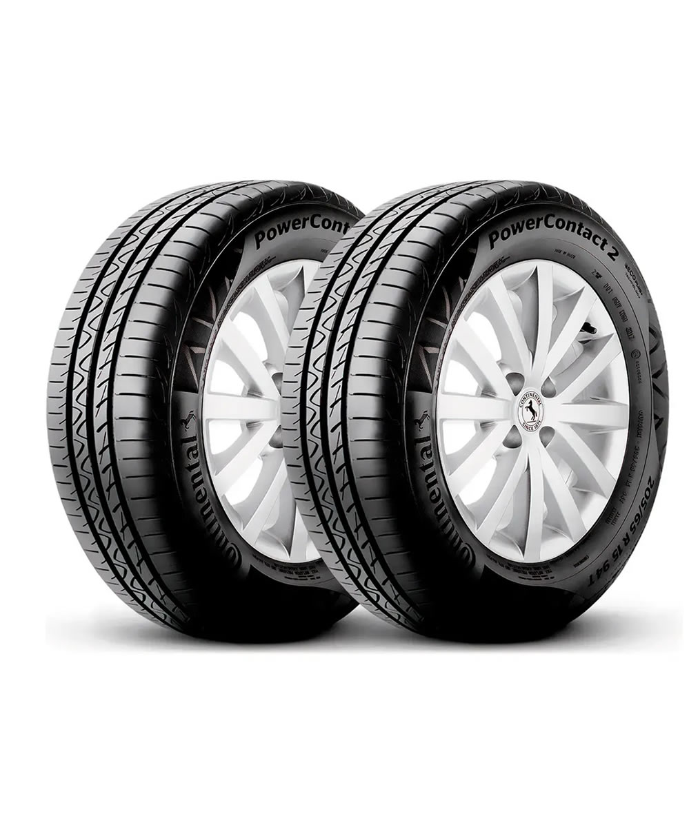 Kit 2 Pneus Continental PowerContact 2 175/65 R14
