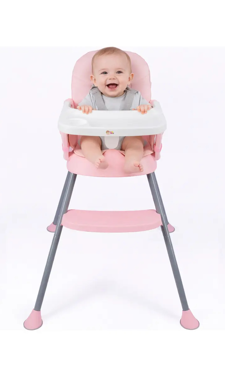 Cadeira de Alimentação Bebê Portátil Cadeirão I Love Baby